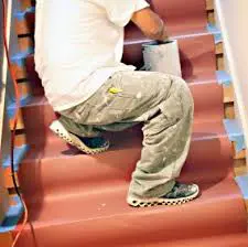 Rosin Paper used on staircase during remodelling