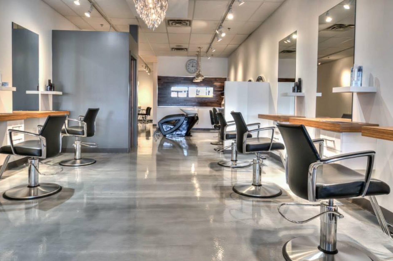 Transform Your Salon with Colorful Epoxy Coatings