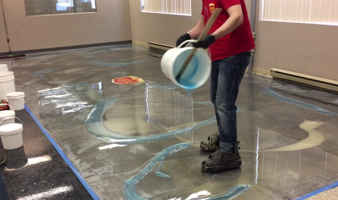 Is It Okay to Pour Epoxy Floor Coating in Two Stages